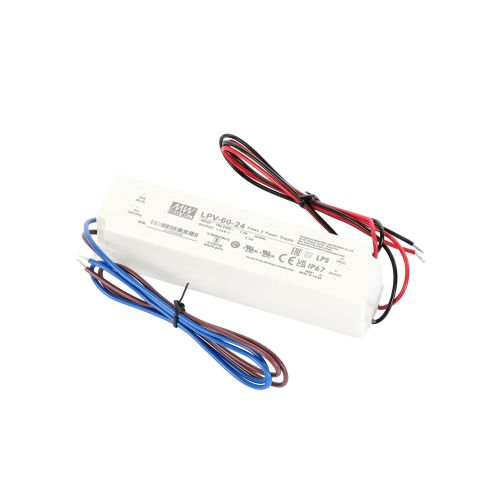 True 225487 LED Driver 60W 2.5 AMPS LPV-60-24
