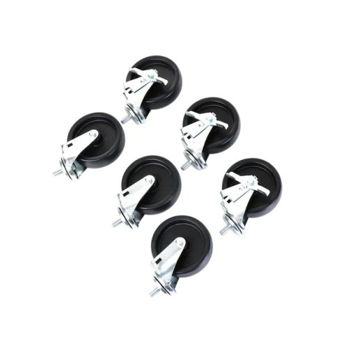 True 830283 Swivel Caster 5" Set Of 6