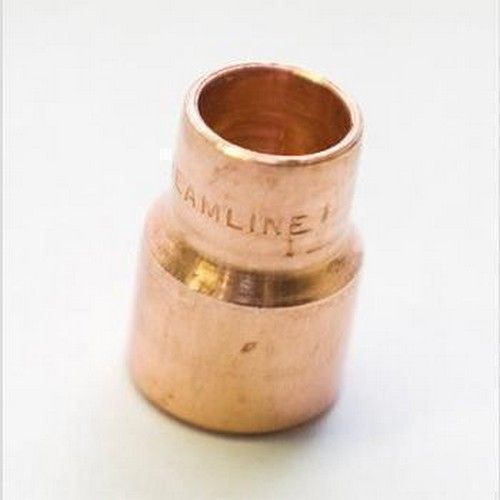 True E922814 Copper Reducer 1/2 X 3/8