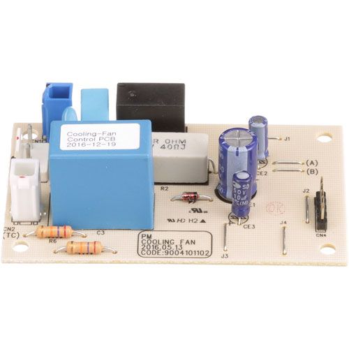 Turbo Air P0143A0100 Refrigerator Fan Control PCB Printed Circuit Board
