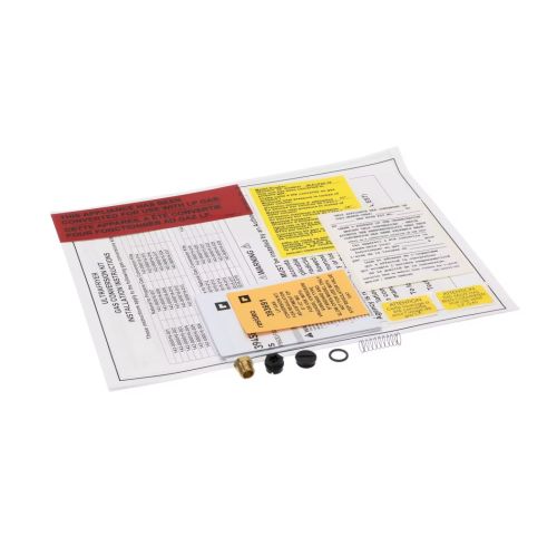 Ultrafryer 143-000016-007 Gas Conversion Kit NAT To LP Gas P20-18