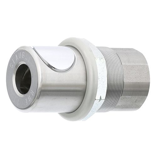 Ultrafryer 24A157 Female Disconnect Coupling W/ Collar Nut, 5/8" ID, 1/2" NPT