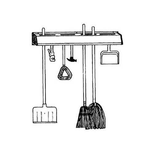 Unger Enterprises Inc Usa HU900 Storage Room Organizer , 36"