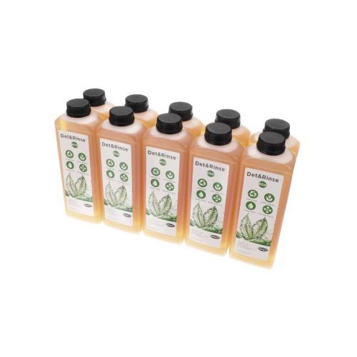 Unox DB1018A0 Detergent & Rinse Agent ECO Case of 10 x 1 Liter Bottles