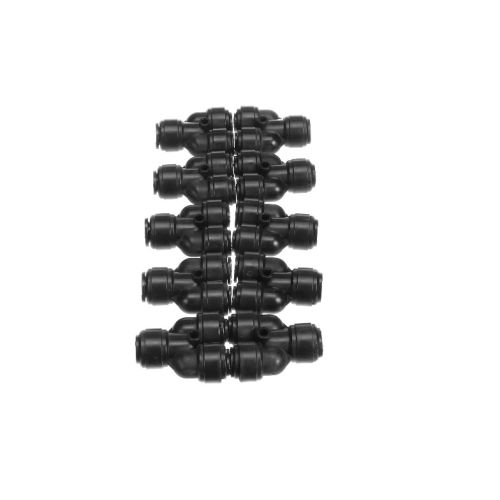 Unox KRC1004A Y-Fitting Kit Push to Connect 10mm X 8mm X 8mm Pack of 10