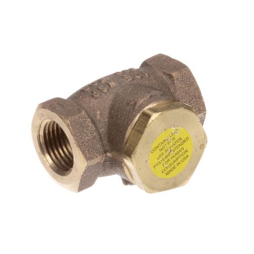 Vulcan Hart VH00-833648-00002 Kettle Swing Check Valve Brass Finish