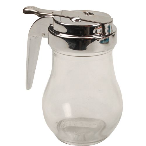 Vollrath 206 6 OZ Polyethylene Server with Chrome Top