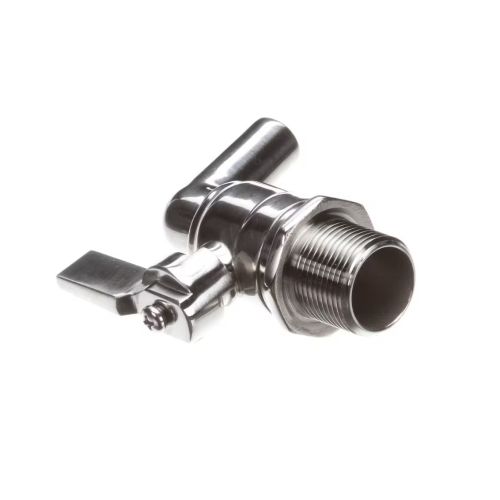 Vollrath 23585-2 Ball Cock Faucet Stainless Steel Washed
