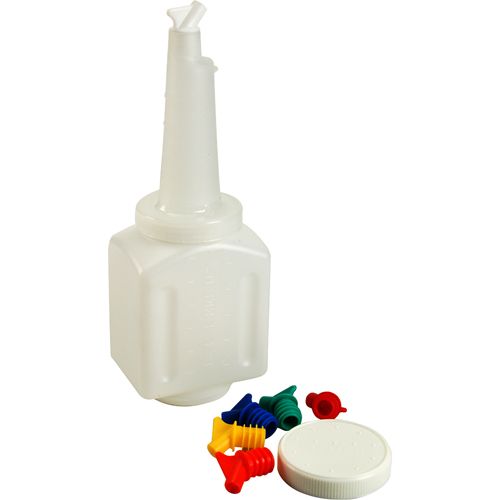 Vollrath 3648 Bottle 48 oz Capacity with Lid, Neck, and Spout