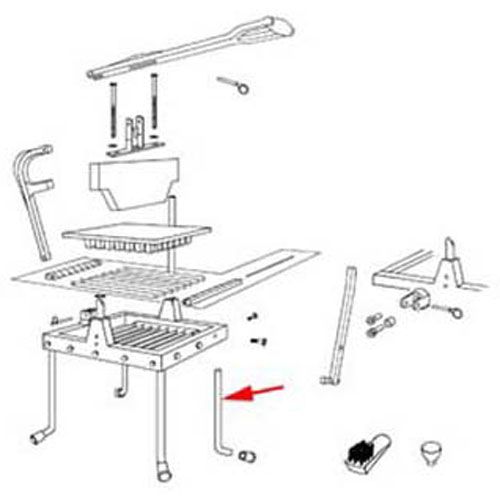 Vollrath 4409 Leg Lettuce King IV M# 4400