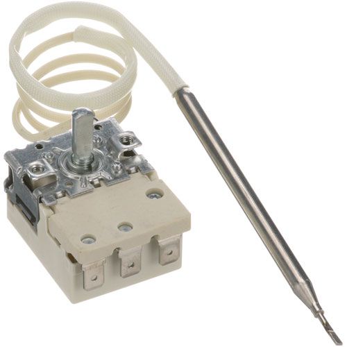 Vollrath/Idea-Medalie 17074 Dial Thermostat W/ 1/4" X 4" Bulb,15" Cap & D-Stem