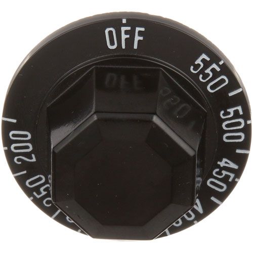 Vulcan Hart 00-921686 Range Thermostat Knob 200°F-550°F 2" DIA