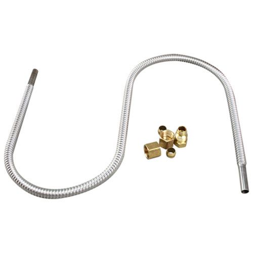 Vulcan Hart 417389-1 1/4" Stainless Steel Flex Tube Kit with Fittings