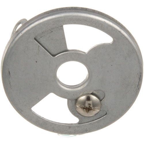 Vulcan Hart 6470 Range Burner Twin Plate Air Shutter 2 Slots .463" Orifice Hole