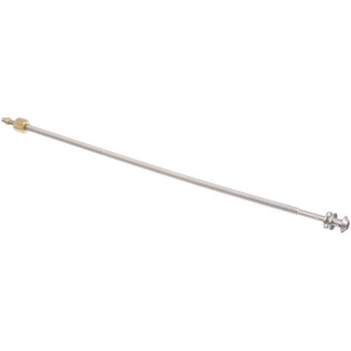 Vulcan Hart 788541-A Corrugated Stainless Steel Flexible Pilot Tube Assembly 3/16" X 12" With Nut