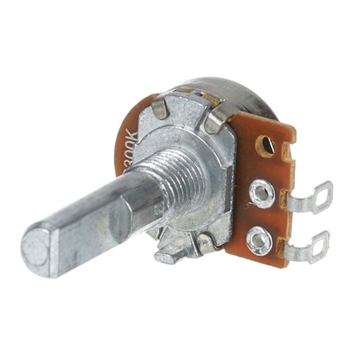Waring/Qualheim 027198 Rheostat Potentiometer 0.175" D Stem & 2 Connections