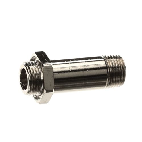 Curtis WC-2929P Coffee Urn Nipple/Nut Plated Fitting 3/8"