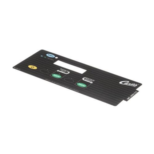 Curtis WC-390172 Brewing System UCM Overlay Label 2-Batch RTB 