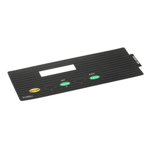 Curtis WC-39430 Twin Brewer System UCM Overlay Inner Label D1000