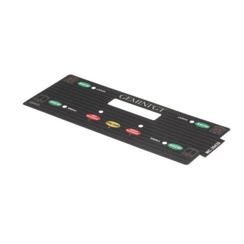 Curtis WC-39439 Twin Brewer UCM Overlay Label GEMTS Twin