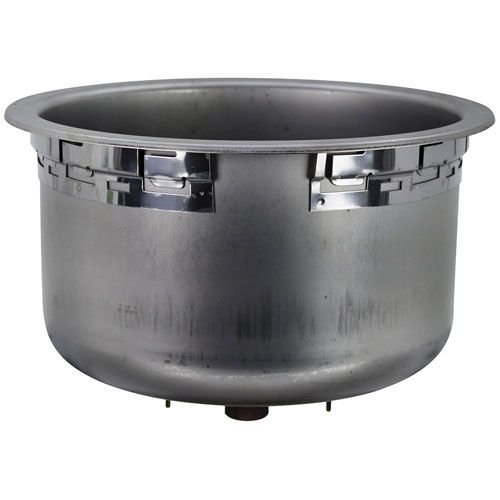 Wells 50392 Pot 11-Quart W/ Drain 10-1/4" ID 12" OD