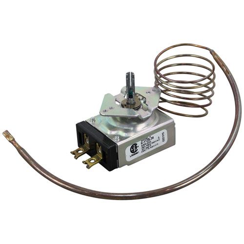 Wells 60282 K Type Thermostat, 3/16" X 12" Curved Copper Bulb