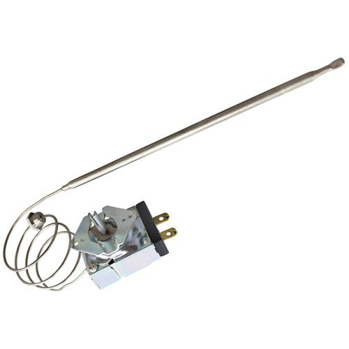 Wells 64976 SP Thermostat W/ 1/4" X 8-1/2" Nickel Bulb, 1mt & Knob