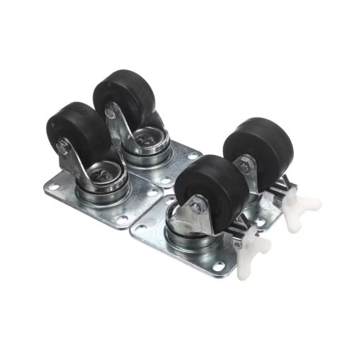 Winston Products PS2097-4 Swivel Caster 2 W/Brake 2 W/O Brake Set Of 4
