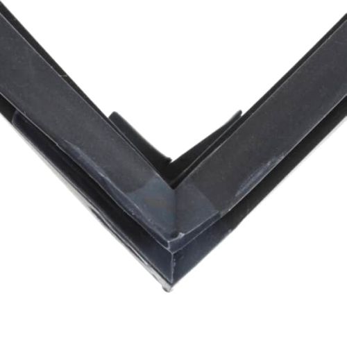 Winston Products PS2253 Black Silicone Compression Drawer Gasket, 3/8" W X 1/2" H