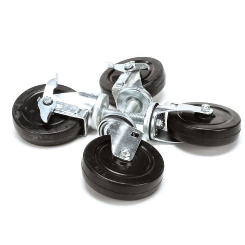 Star Mfg WS-21330 Caster Set 5 Tall/Ovens