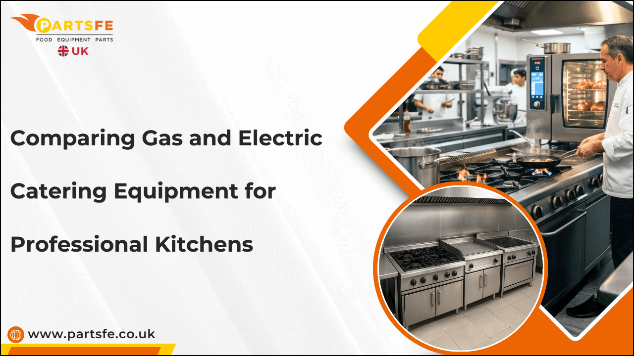 Comparing Gas and Electric Catering Equipment for Professional Kitchens - PartsFe UK