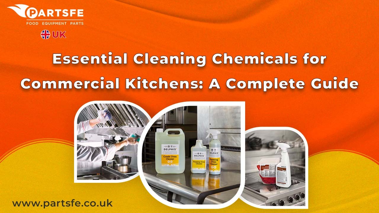 Essential Cleaning Chemicals for Commercial Kitchens: A Complete Guide_PartsFeUk