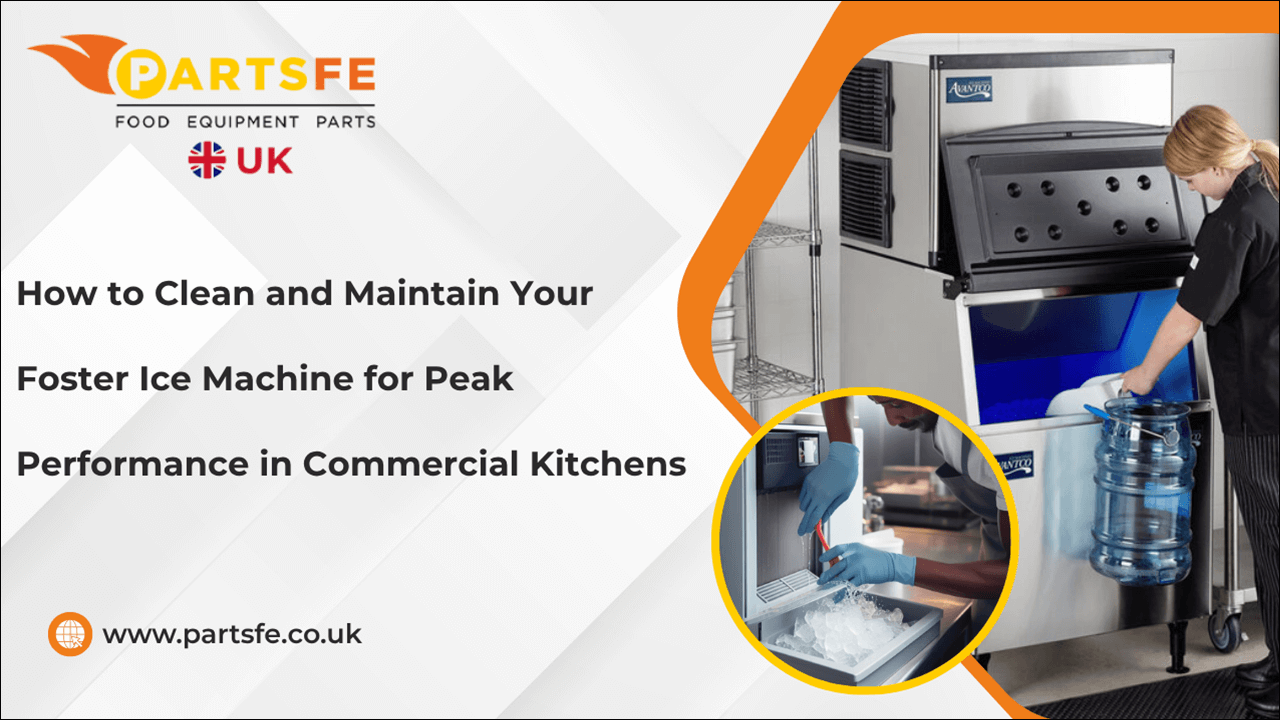 How to Clean and Maintain Your Foster Ice Machine for Peak Performance in Commercial Kitchens-PartsFeUk