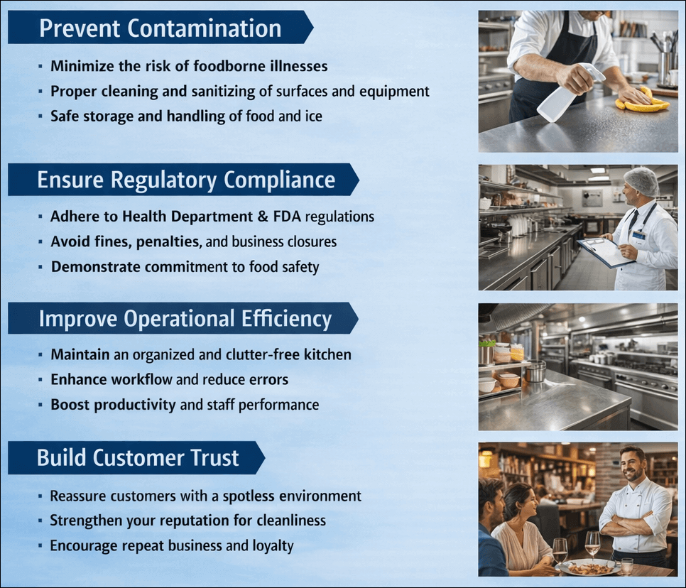 The Importance of Hygiene in Commercial Kitchens_PartsFe UK